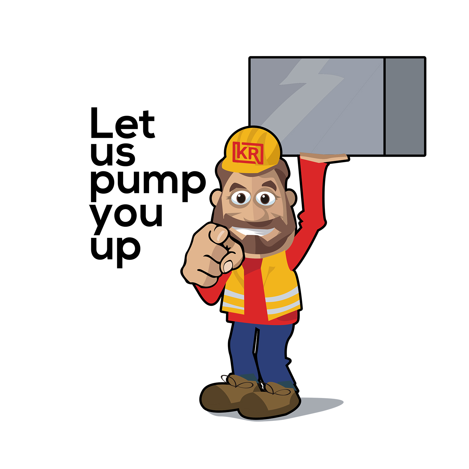 Character Design by nanocb72 for Ken-Rich Concrete Lifting | Design #18846280