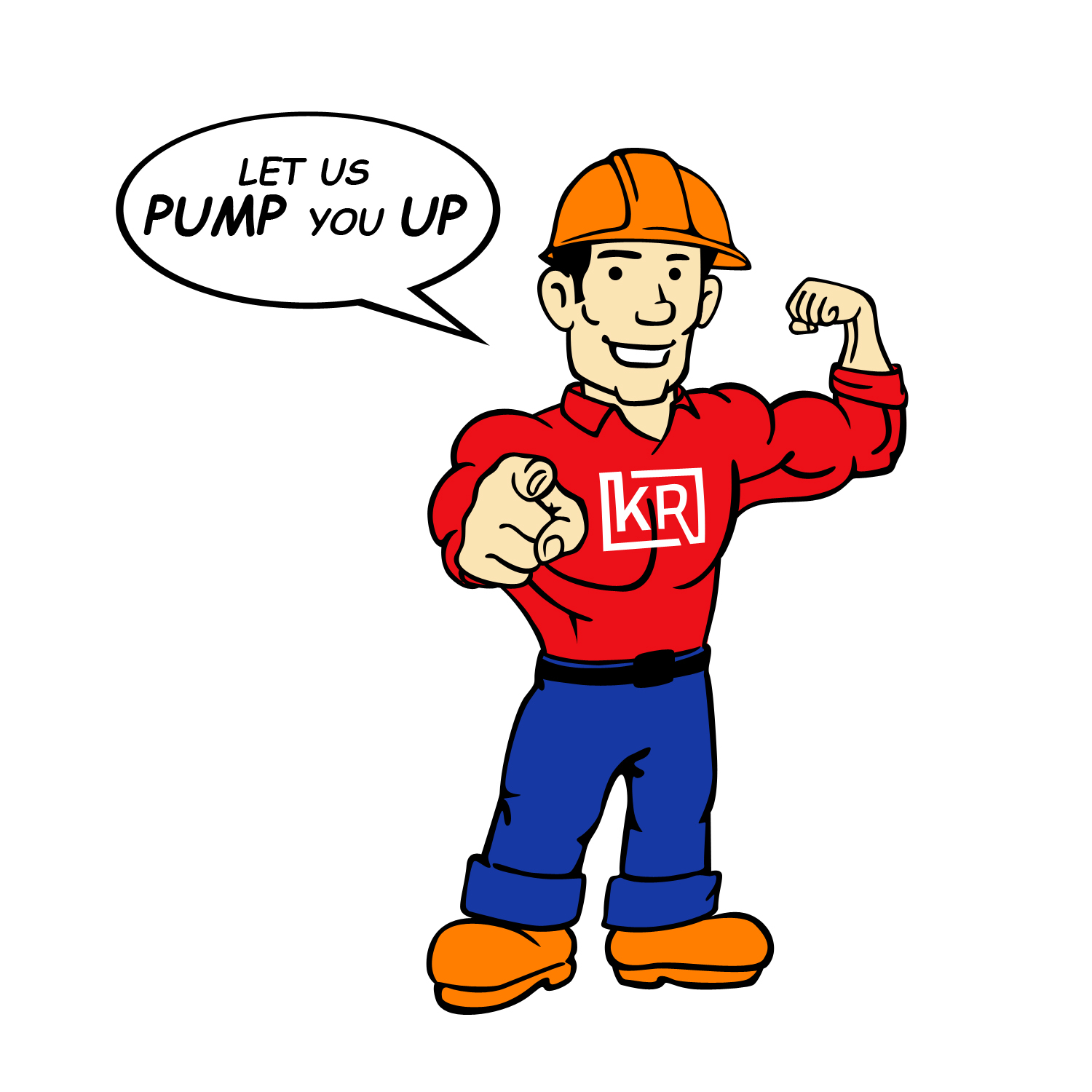 Character Design by Abiyoso28 for Ken-Rich Concrete Lifting | Design #18709968