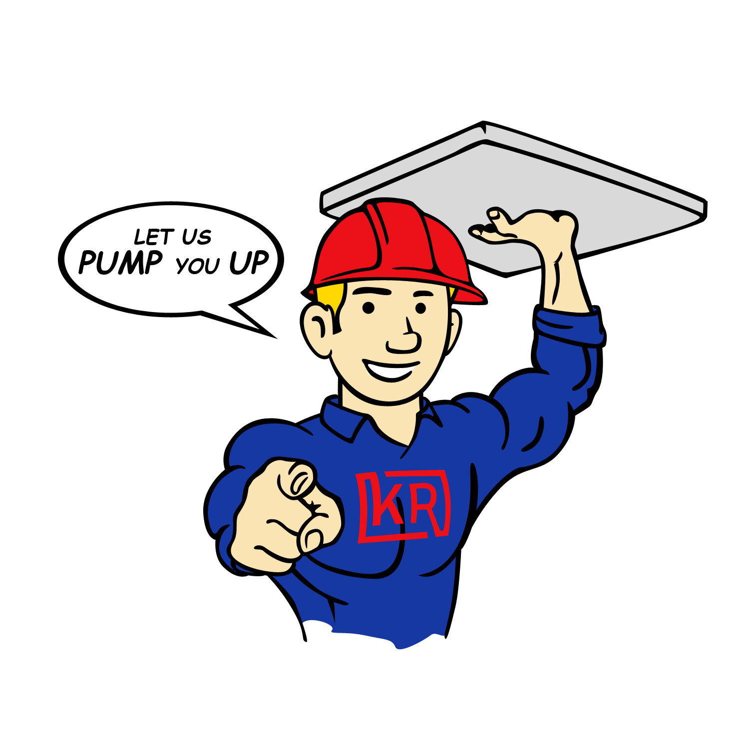 Character Design by Abiyoso28 for Ken-Rich Concrete Lifting | Design #18738258