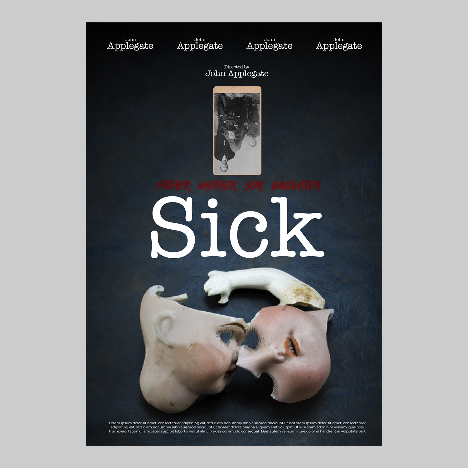 Graphic Design by Ari Vernon for the three tinters | Design #18792179