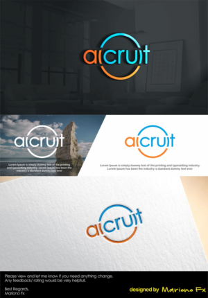 aicruit | Logo Design by Mariono Fx