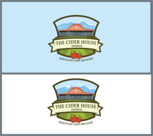 The Cider House Mountain View Orchard | Logo Design by quantumwebtech