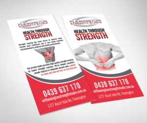 Flyer Design by Designers Hub for Flemington Strength Studio | Design: #18695153