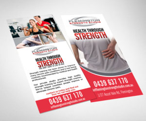 Flemington Strength Studio Chronic Pain Flyer | Design de Flyer par Designers Hub