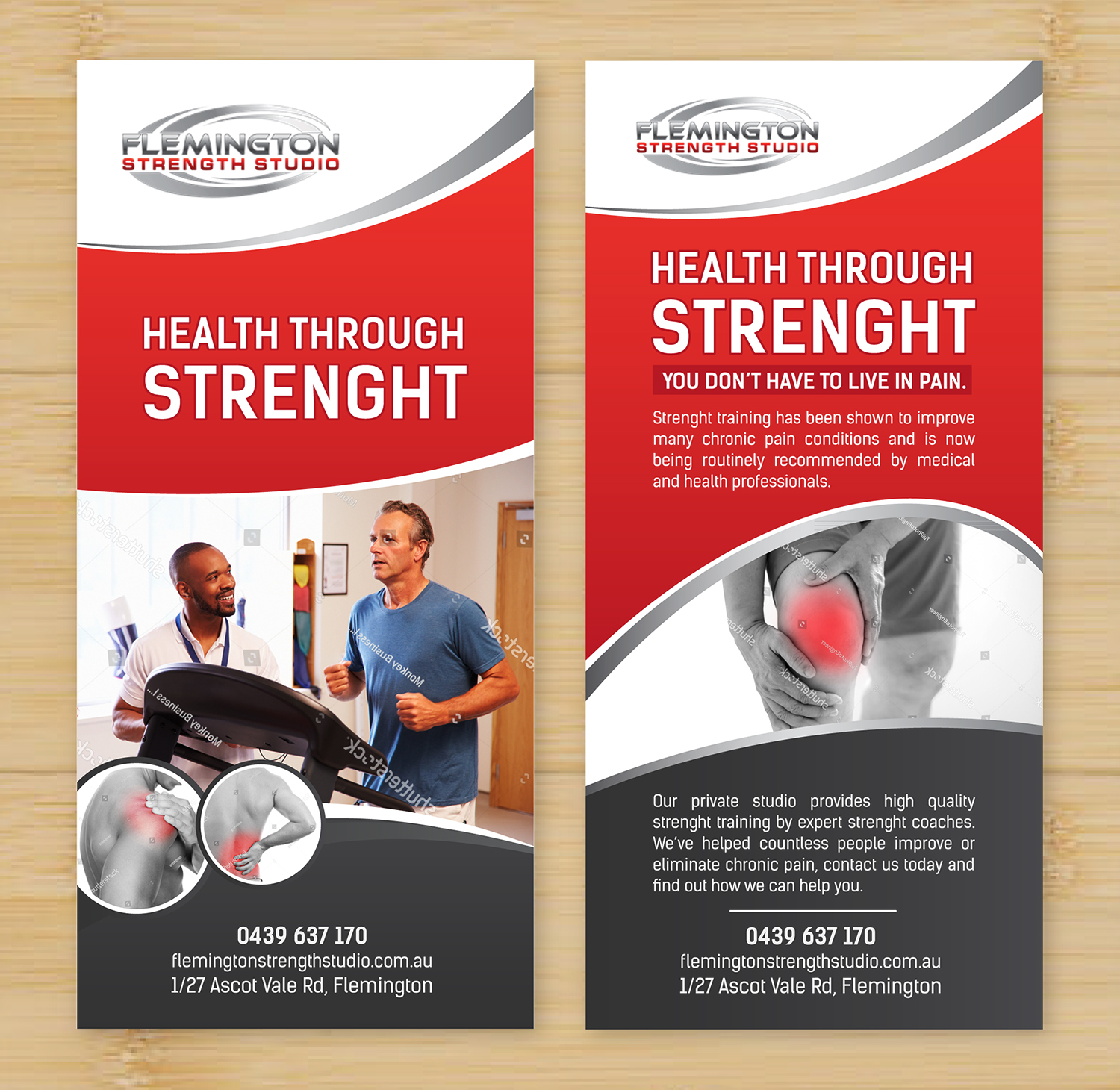 Design de Flyer par Iv pour Flemington Strength Studio | Design #18769273