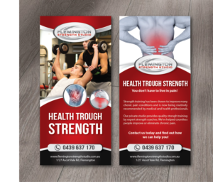 Flemington Strength Studio Chronic Pain Flyer | Design de Flyer par alex989