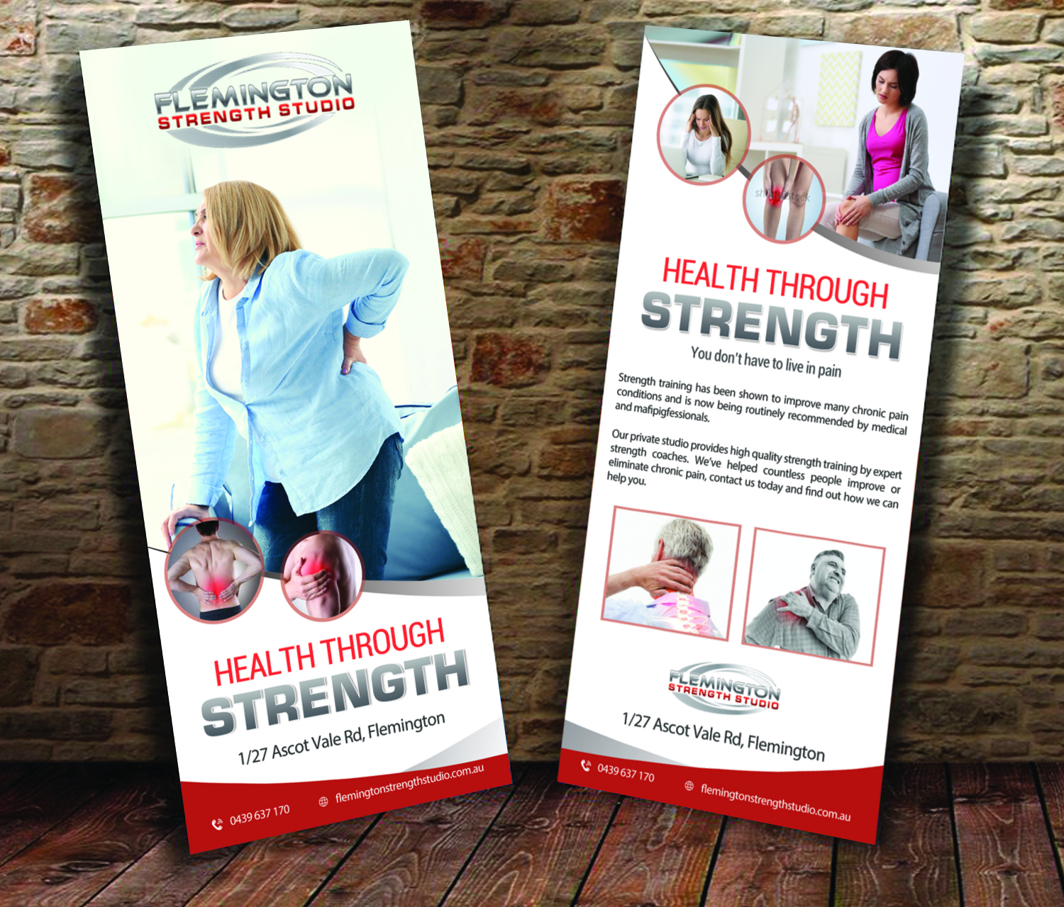 Design de Flyer par creative.bugs pour Flemington Strength Studio | Design #18708536