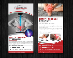 Flyer Design by ecorokerz for Flemington Strength Studio | Design: #18708938