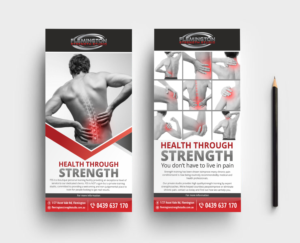 Flemington Strength Studio Chronic Pain Flyer | Design de Flyer par ecorokerz