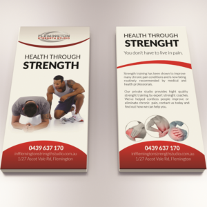 Flyer Design by Mishuy for Flemington Strength Studio | Design: #18734613