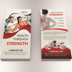 Flyer Design by Mishuy for Flemington Strength Studio | Design: #18736462