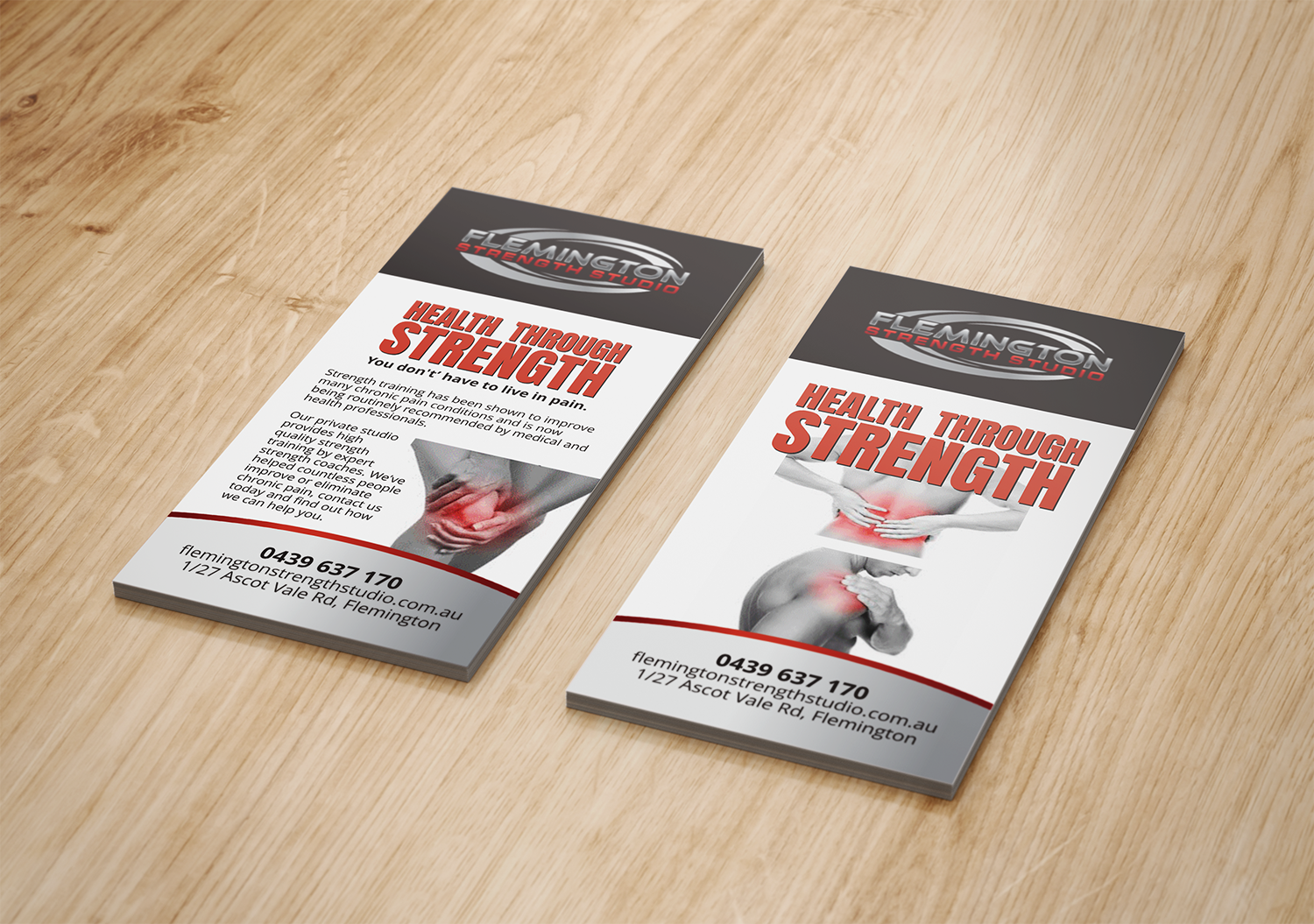 Flyer Design by barinix for Flemington Strength Studio | Design #18749730
