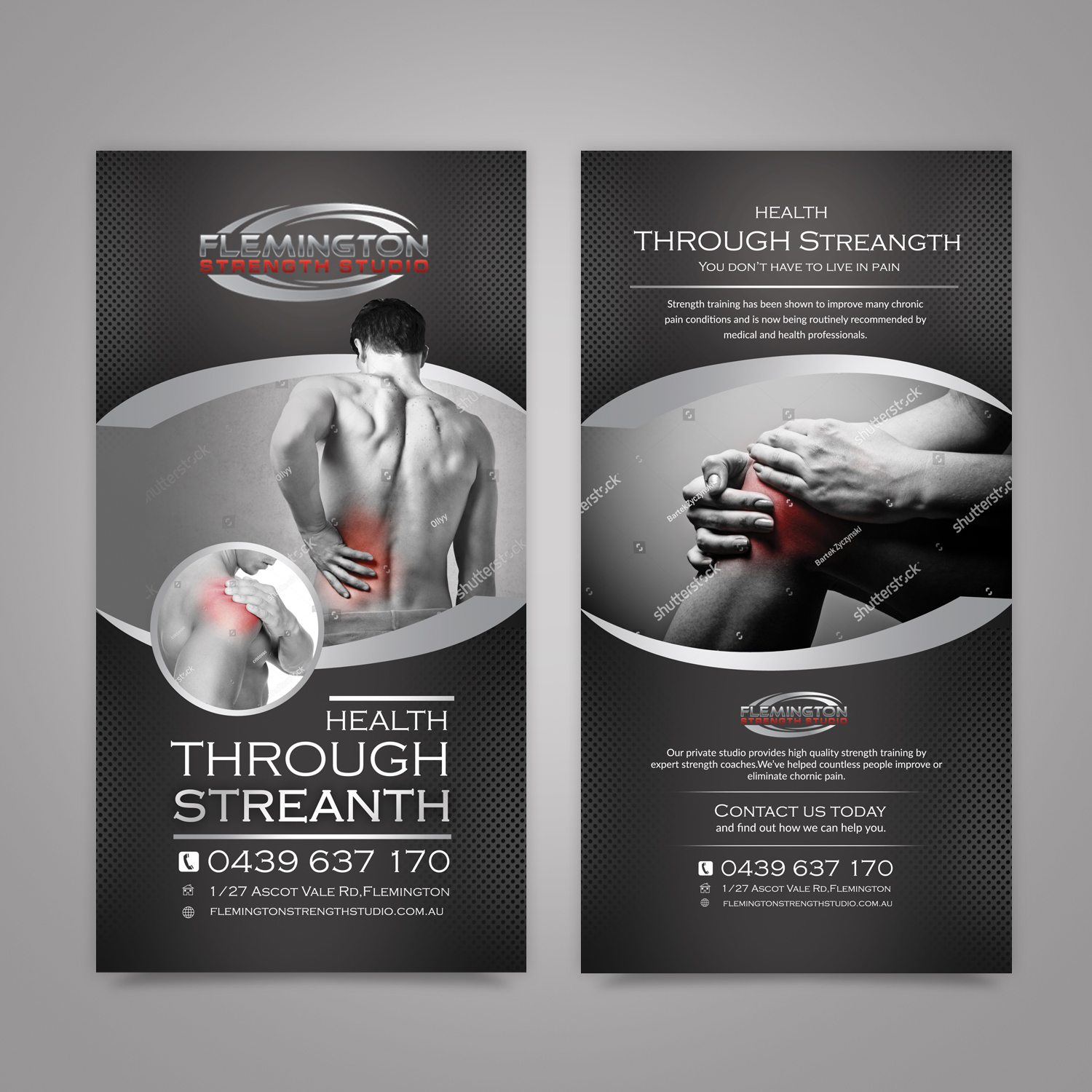 Flyer Design by TuktukiShree for Flemington Strength Studio | Design #18764962