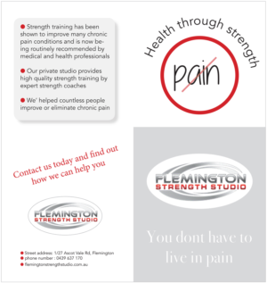 Flyer Design by salty ink for Flemington Strength Studio | Design: #18705494