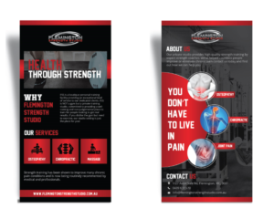 Flyer Design by ilovedesign1 for Flemington Strength Studio | Design: #18718696