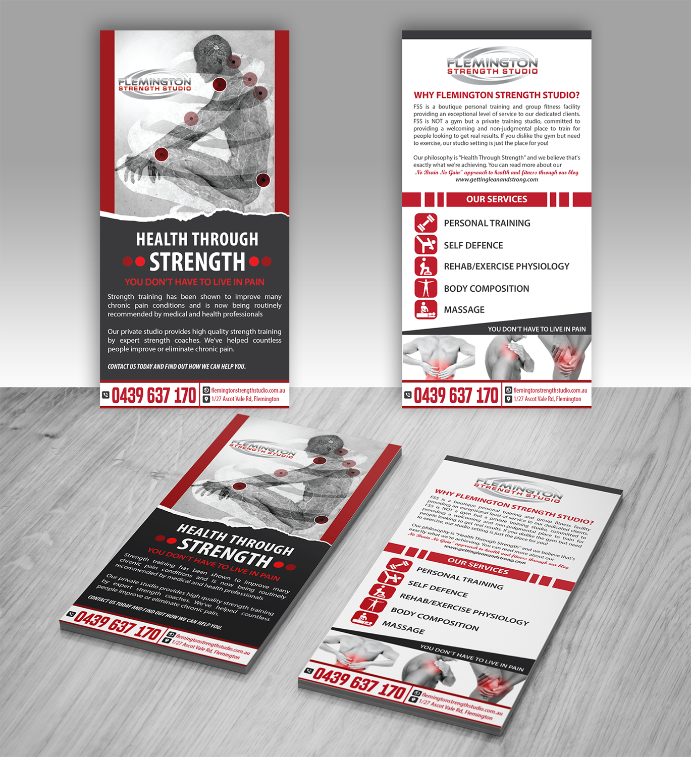 Flyer Design by Satish Chand 75 for Flemington Strength Studio | Design #18729306
