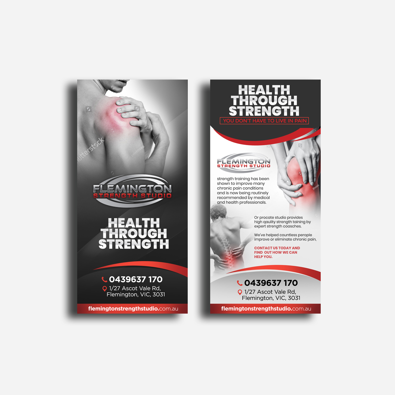 Flyer Design by ekta.web for Flemington Strength Studio | Design #18710072