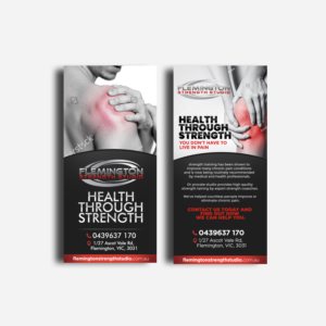 Flyer Design by ekta.web for Flemington Strength Studio | Design: #18710163