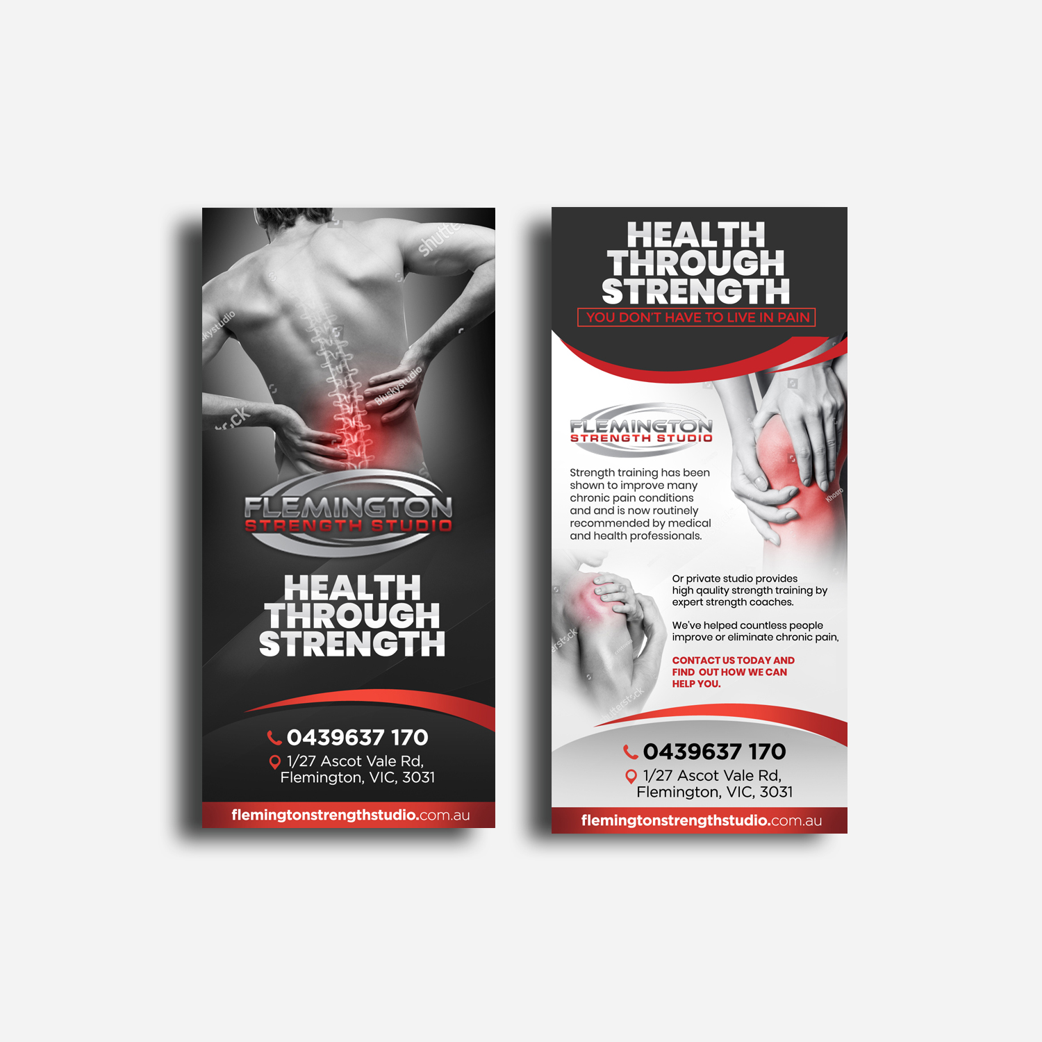 Flyer Design by ekta.web for Flemington Strength Studio | Design #18741300