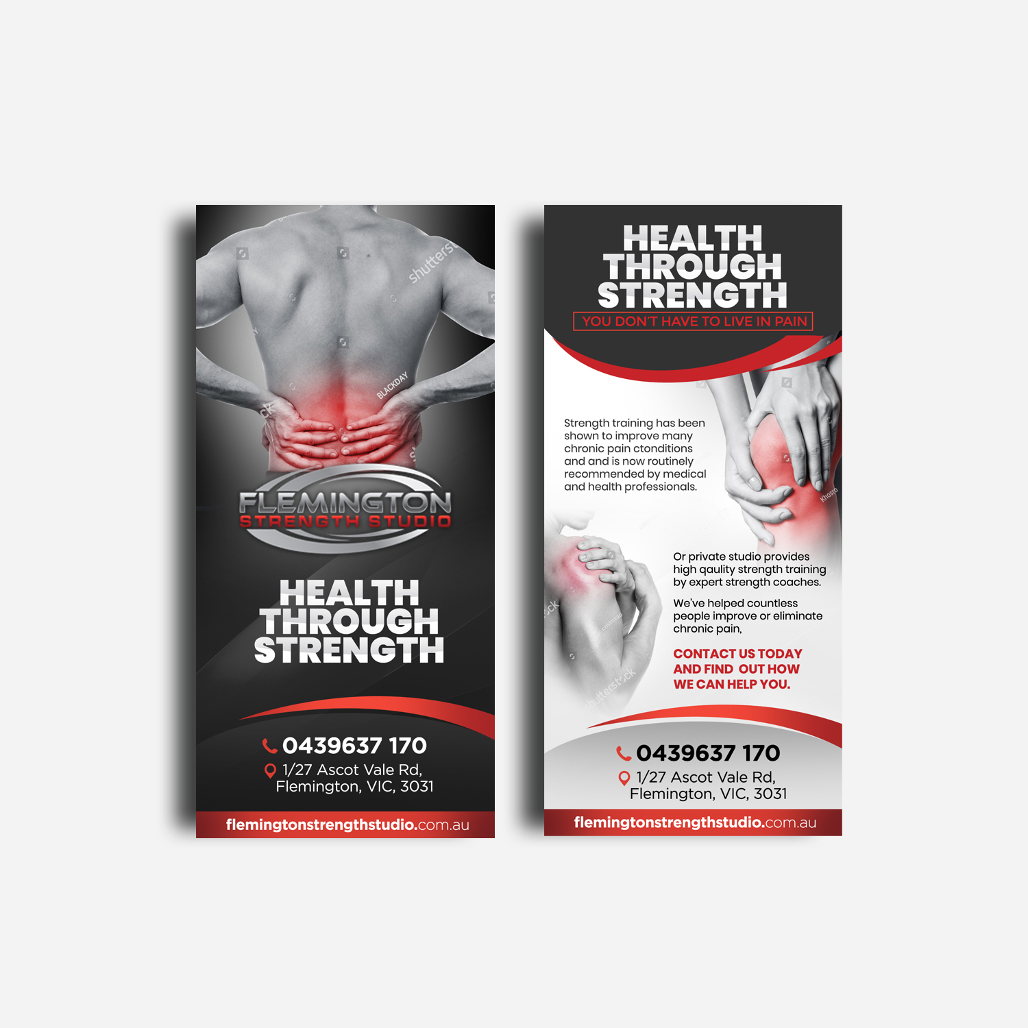 Design de Flyer par ekta.web pour Flemington Strength Studio | Design #18745365