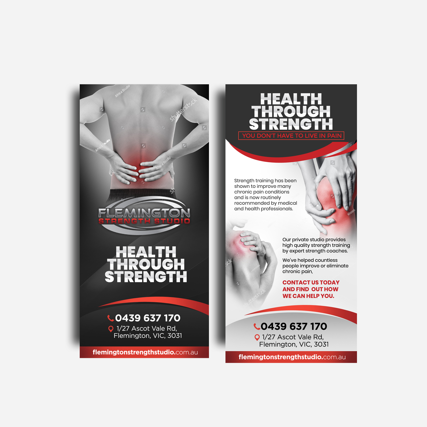 Flyer Design by ekta.web for Flemington Strength Studio | Design #18752014