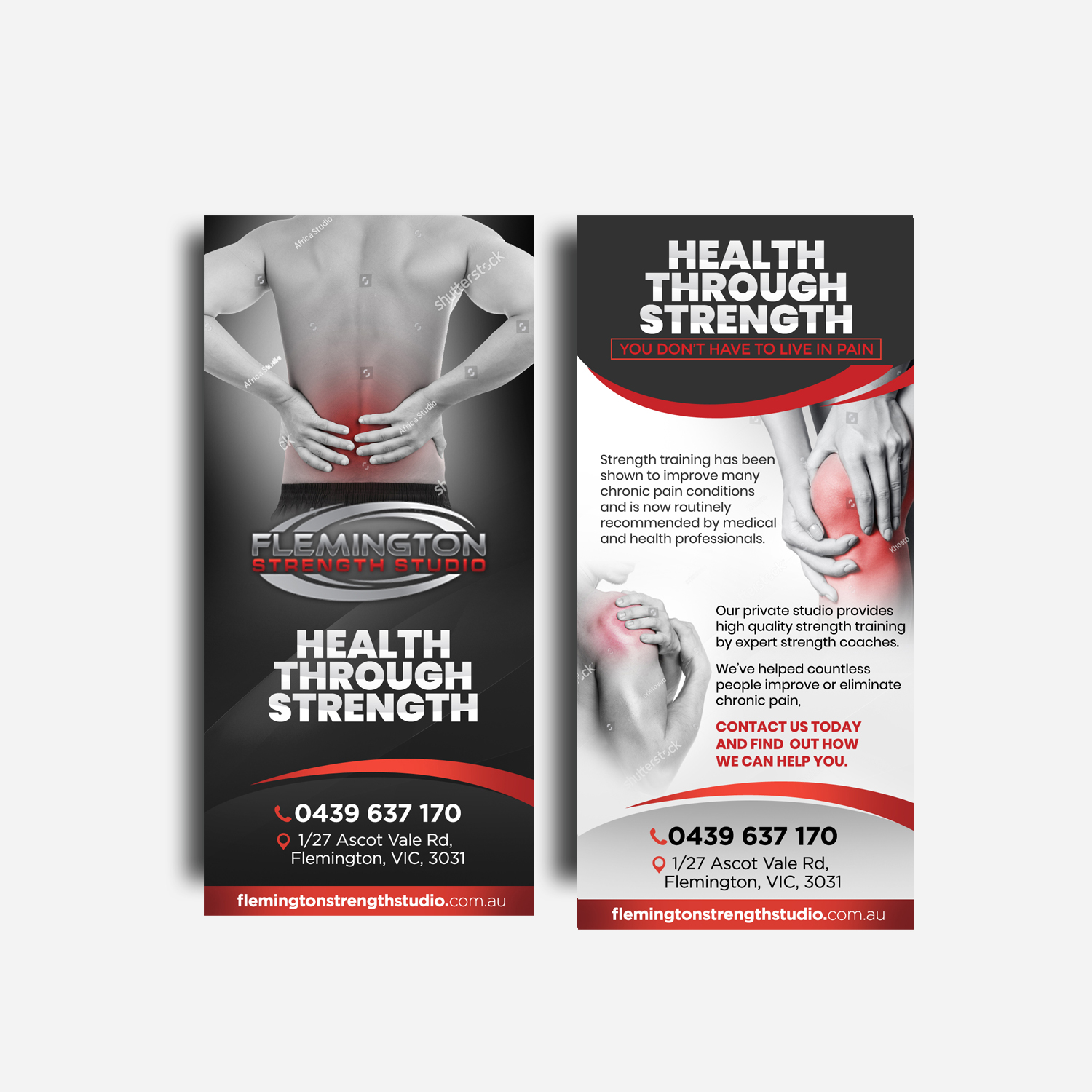 Flyer Design by ekta.web for Flemington Strength Studio | Design #18775360