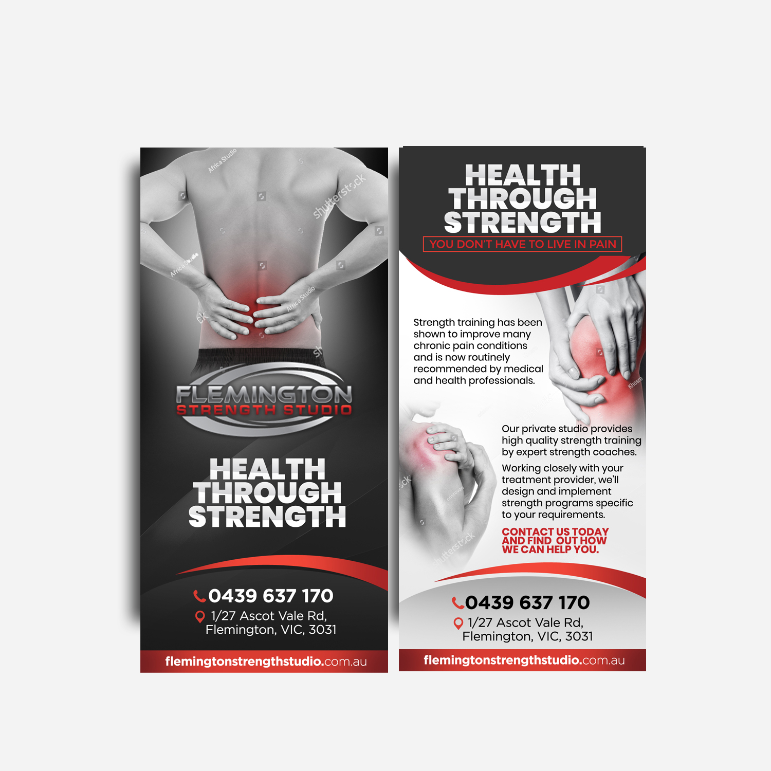 Design de Flyer par ekta.web pour Flemington Strength Studio | Design #18825676