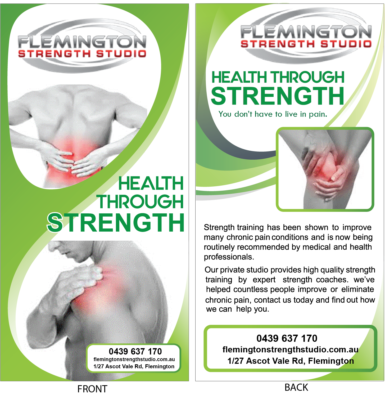 Flyer Design by John Elmer Amaro 2 for Flemington Strength Studio | Design #18730581