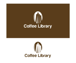 Logo-Design von Isnah Logo für Coffee library | Design: #18699508