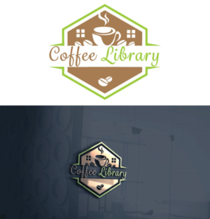 Coffee Library. | Logo-Design von nexalite