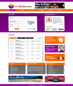 Web Design by LogoDesigns.ae for JobQuake | Design: #52700