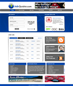 Web Design by LogoDesigns.ae for JobQuake | Design: #52705
