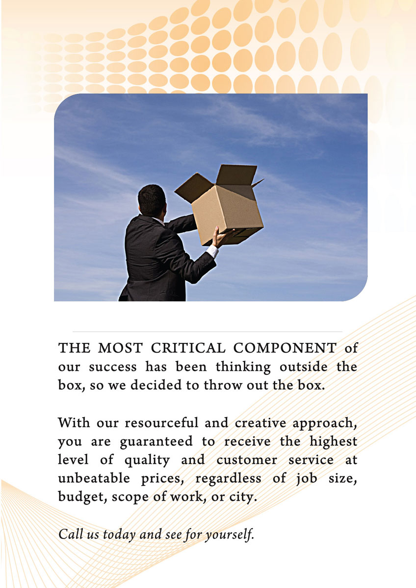 Flyer Design by Rudvan for Eagle Paving | Design #660559