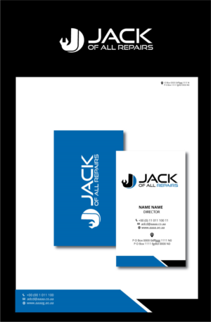 Logo Design by zebronicgraphic for Jack of All Repairs | Design: #18701812