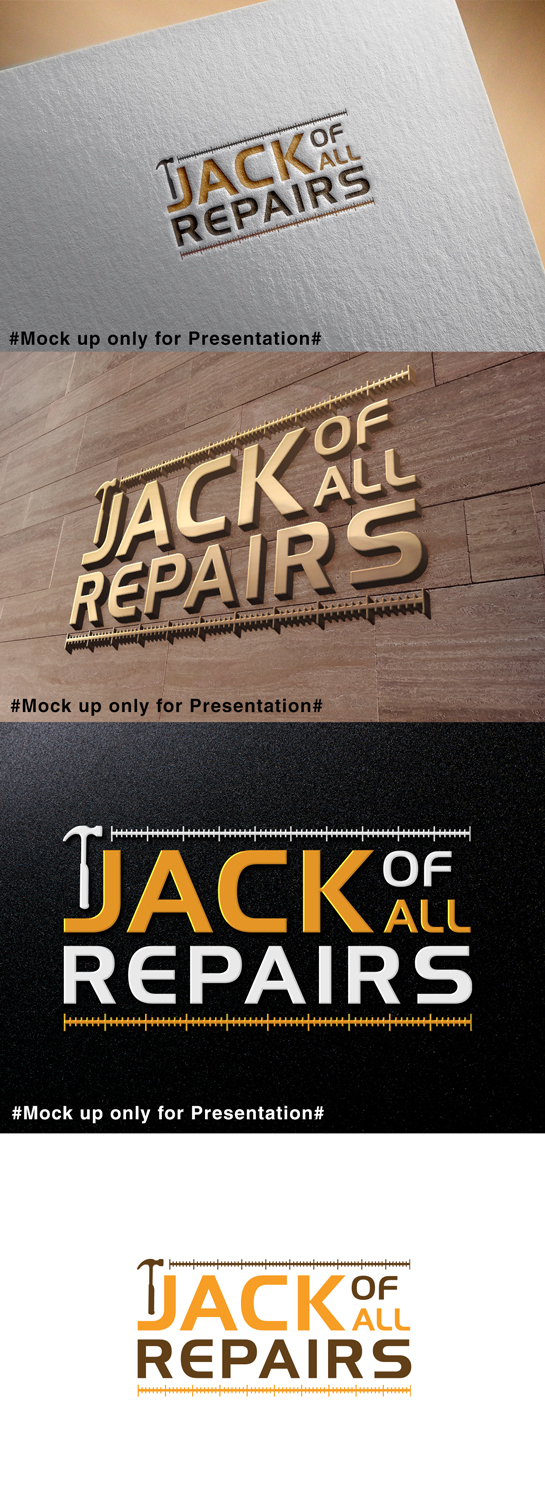 Logo Design by designmind78 for Jack of All Repairs | Design #18720119