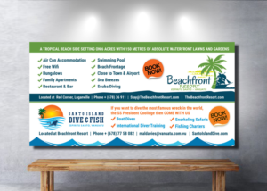 Poster Design by uk for Beachfront Resort | Design: #18710241