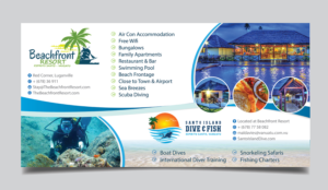 Poster Design by alex989 for Beachfront Resort | Design: #18710330