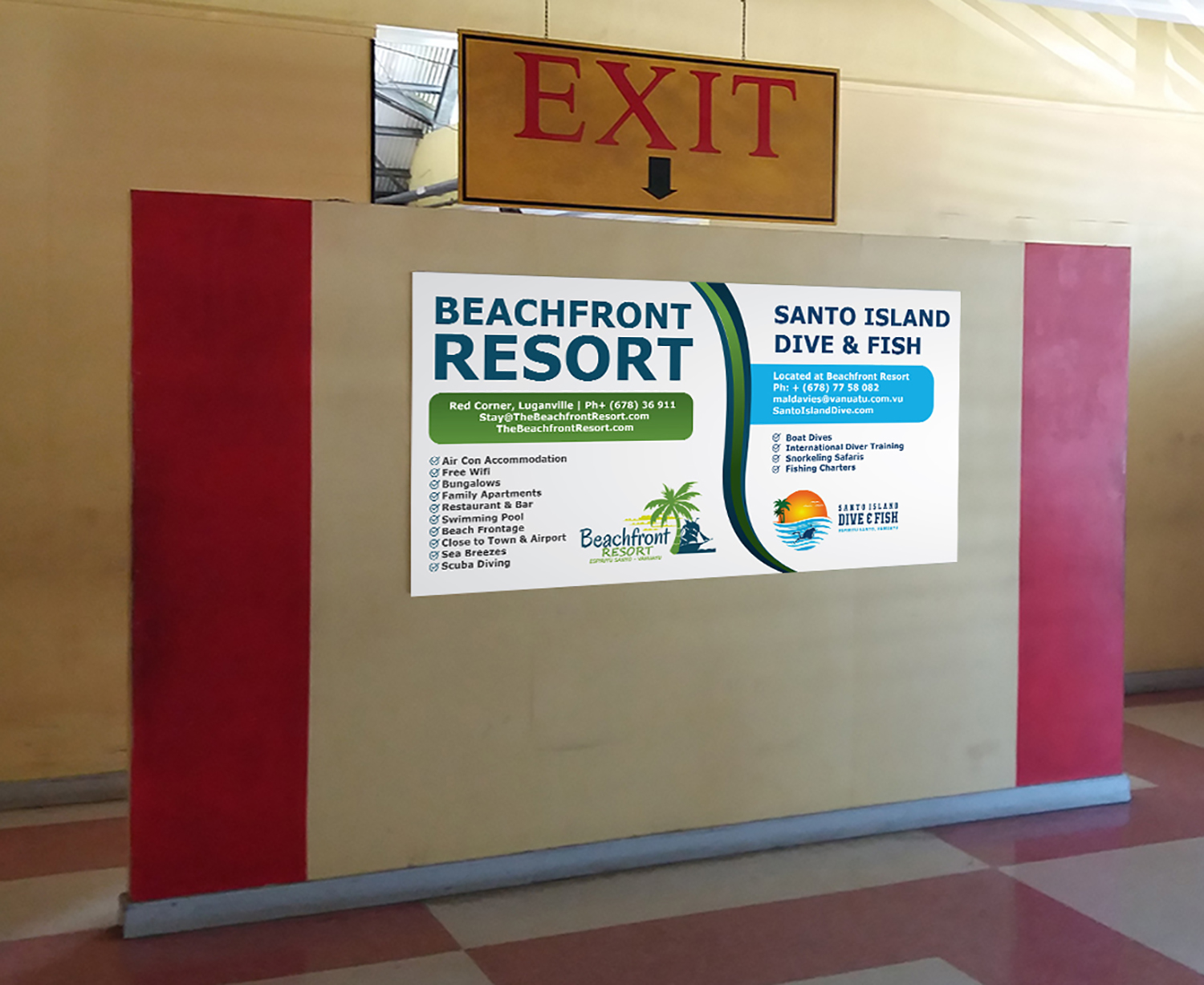 Poster-Design von Deziners Zone für Beachfront Resort | Design #18710995