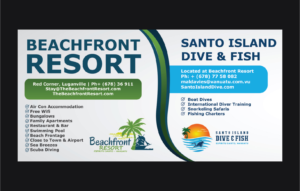 Poster Design by Deziners Zone for Beachfront Resort | Design: #18710998