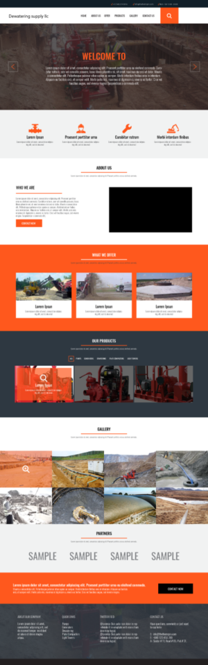 DewateringSupply.com | Web Design par lionx