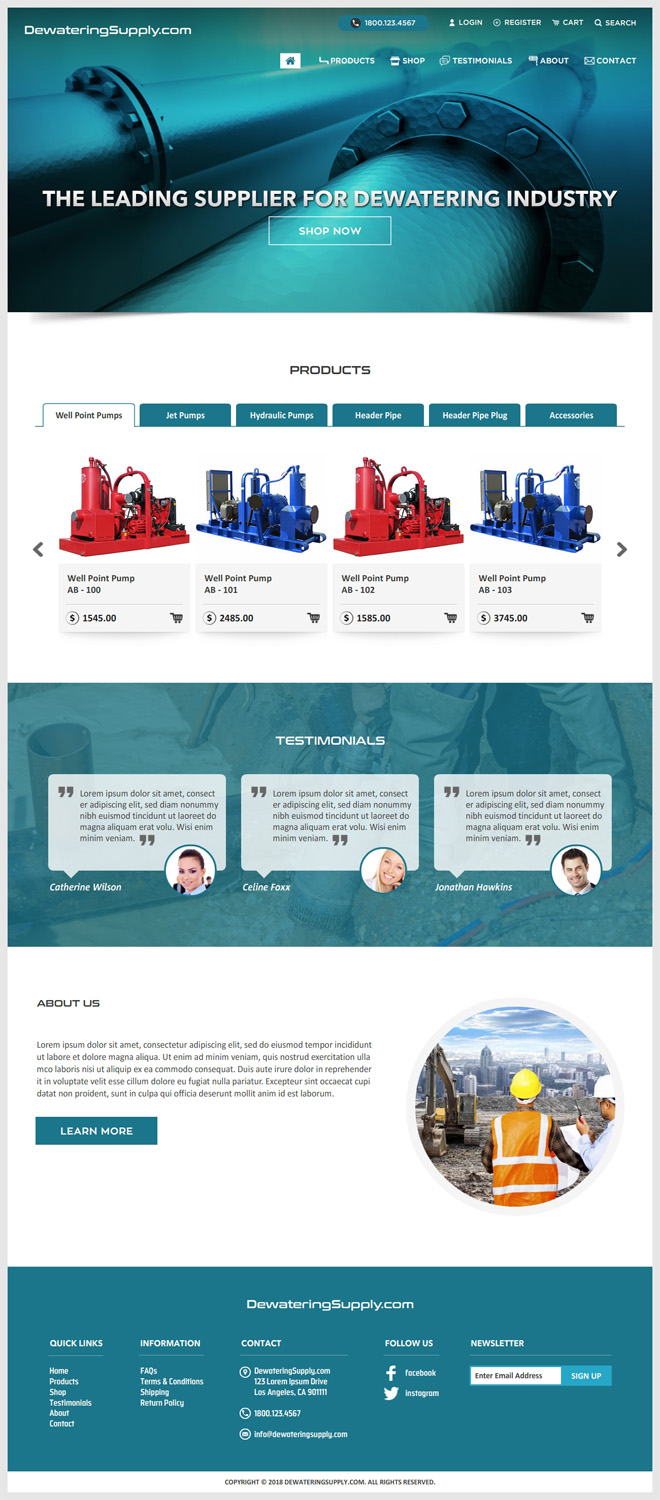 Web Design by -Marc- for this project | Design #18951322