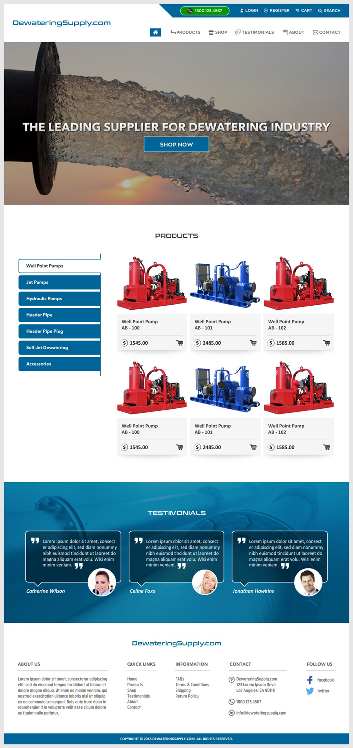 Web Design par -Marc- pour ce projet | Design : #18951323