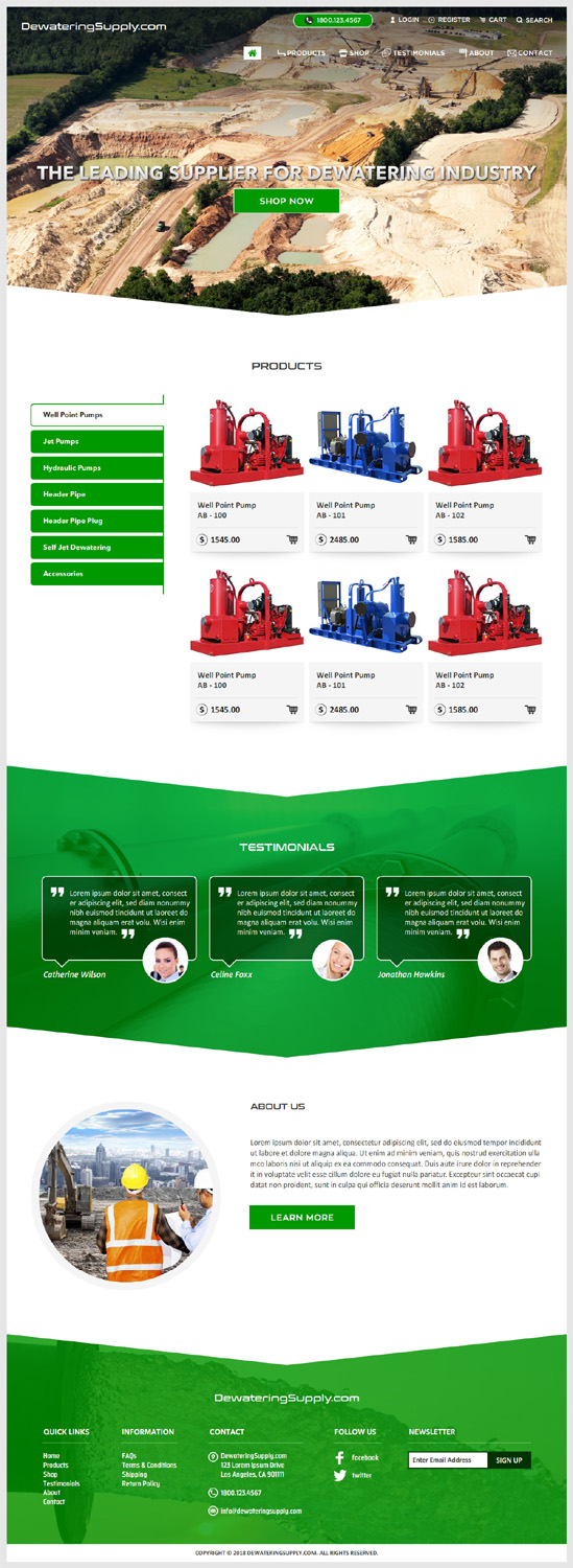 Web Design by -Marc- for this project | Design #18951324