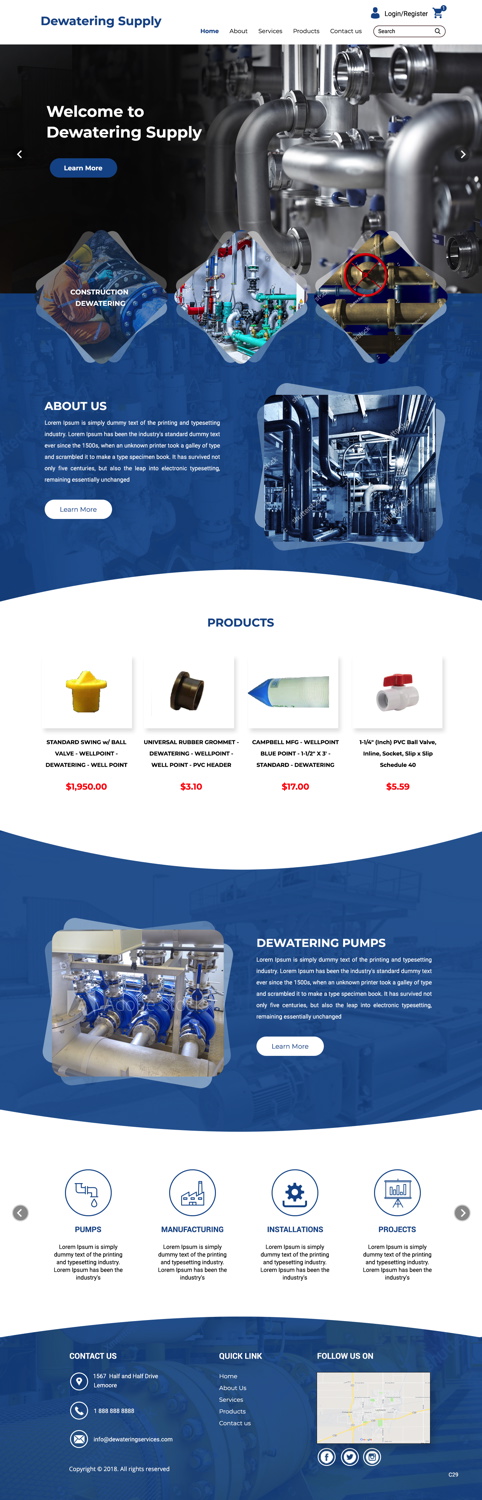 Web Design by pb for this project | Design #18828919