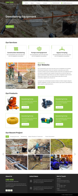 Web Design by Sujit Banerjee for this project | Design: #18865867