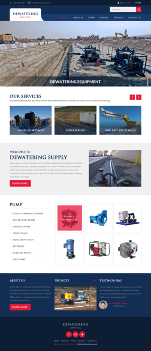 Web Design by rightway for this project | Design: #18828339