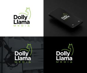 Dolly Llama Media | Logo-Design von Sergio Coelho