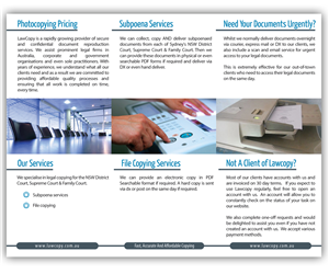 Diseño de Brochure por Andrew1965 para este proyecto | Diseño: #2845749