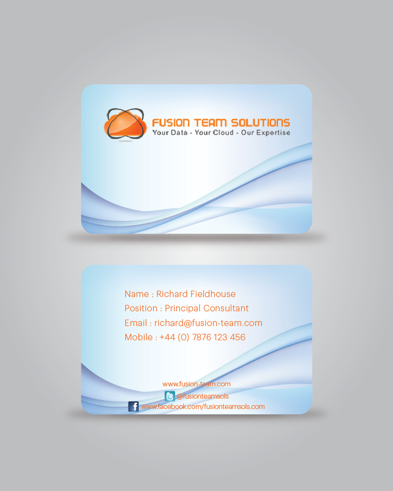 Business Card Design by Amrita Das for this project | Design #2839087