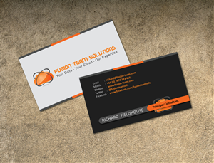 Business Card Design by meet007 for this project | Design: #2826663
